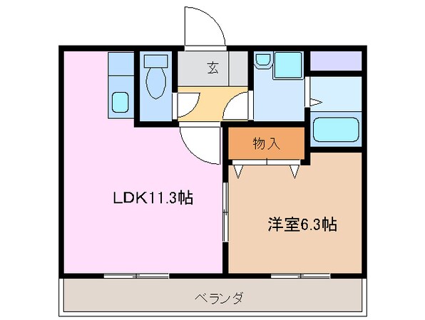 サクセスの物件間取画像